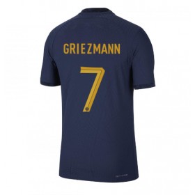 Herren Fußballbekleidung Frankreich Antoine Griezmann #7 Heimtrikot WM 2022 Kurzarm